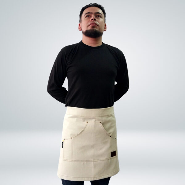 Delantal Cintura Jean Crudo