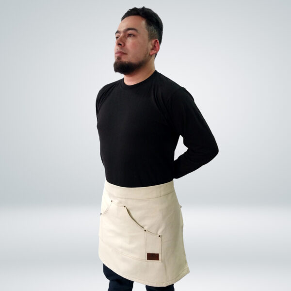 Delantal Cintura Jean Crudo - Image 2