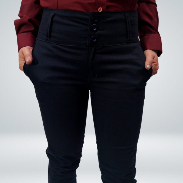 Pantalón Dril Licrado Dama - Image 2